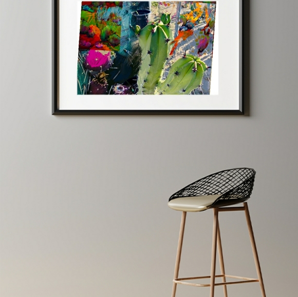 Original Watercolor Print of Desert Flora in Home Decor - Picture 3 of 3